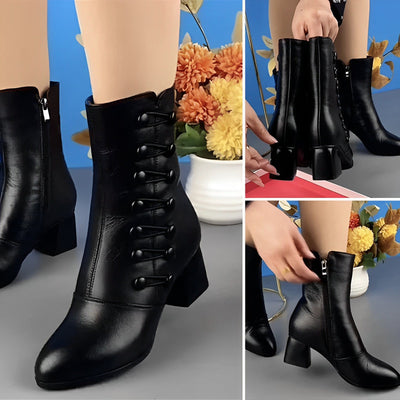 Sabina - Stylische Lederstiefel für Damen