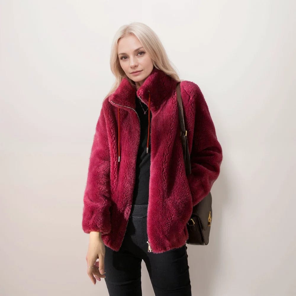 Giselle – Reißverschluss Fleecejacke