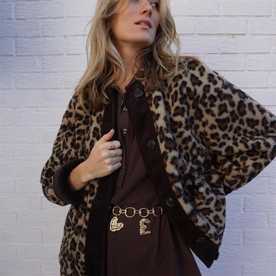 Mia | Leopard Print Jacke für Damen