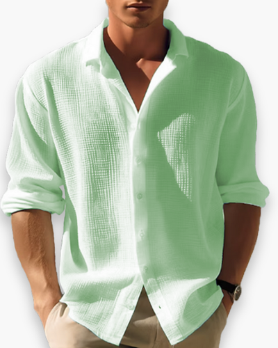 Herren Elegantes Langarm Hemd | Vielseitig