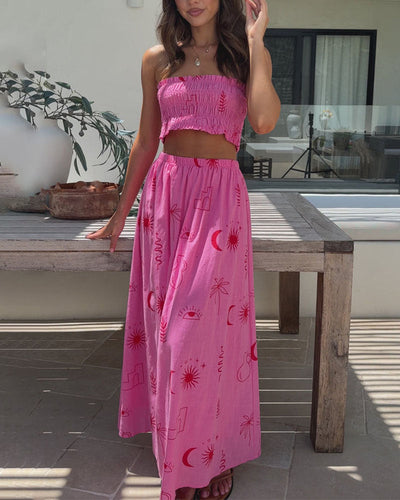 Joyce® | Verspieltes Bandeau-Zweiteiler-Set