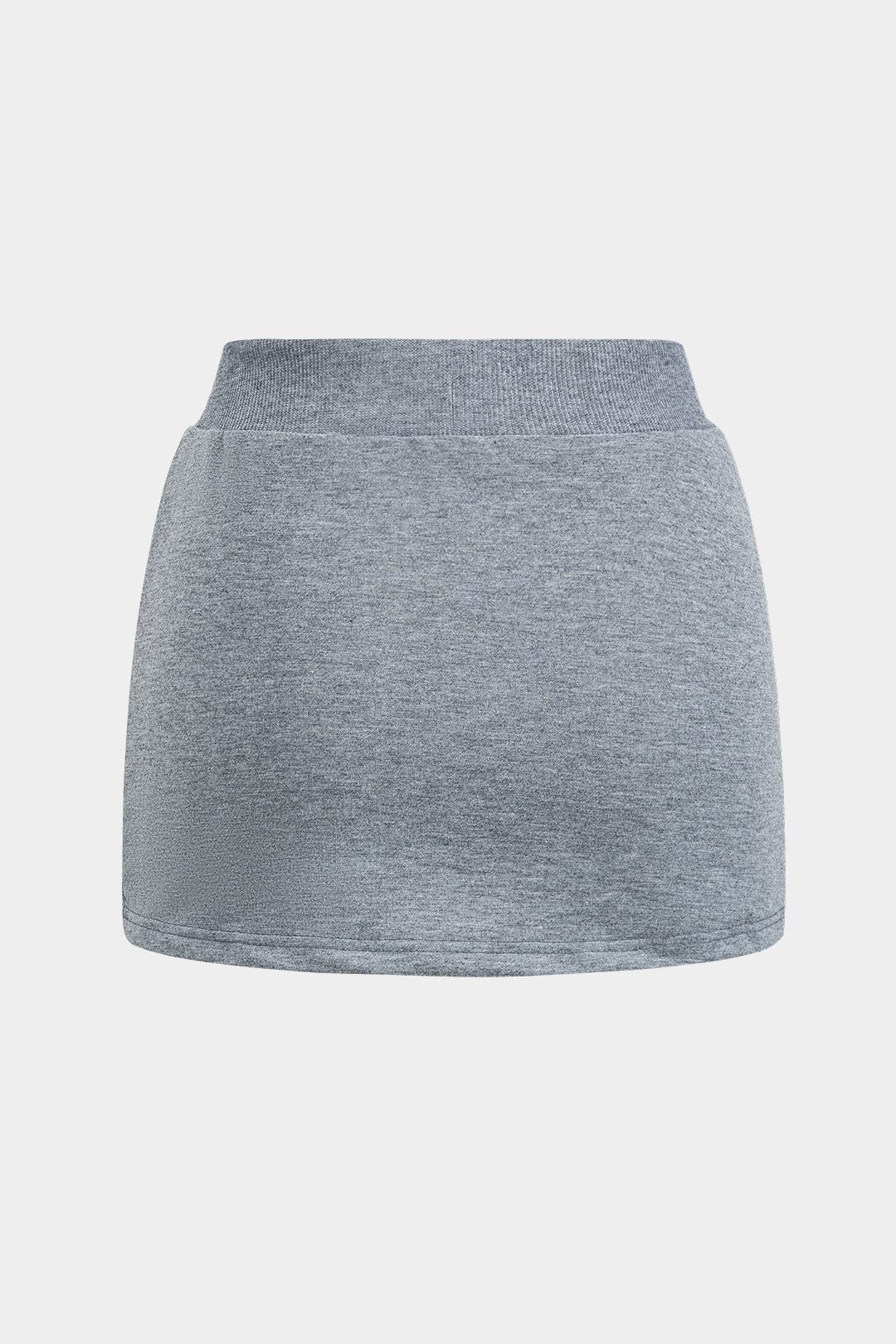 Lilli | Trendiges Zweiteiler-Set mit One-Shoulder-Sweatshirt & Minirock