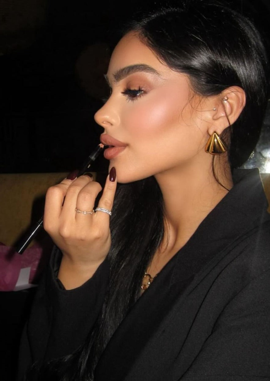 Sophia | Alice-Ohrringe in Goldglanz