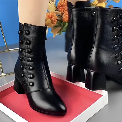 Sabina - Stylische Lederstiefel für Damen