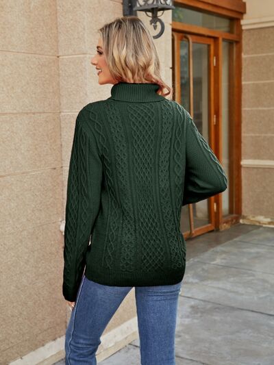 CosyStyle - Rollkragenpullover für Damen mit langen Ärmeln
