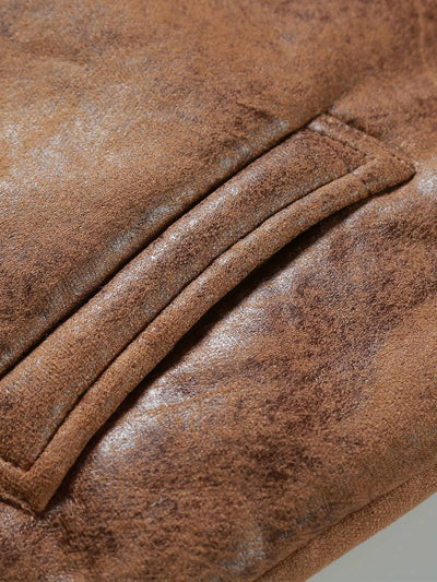 Meinhard – Leder Winter Mantel