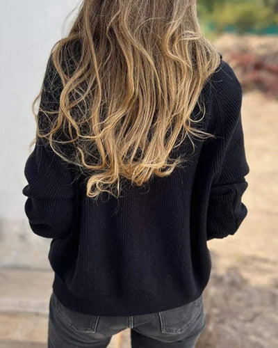 VIOLET - Lässiger Pullover