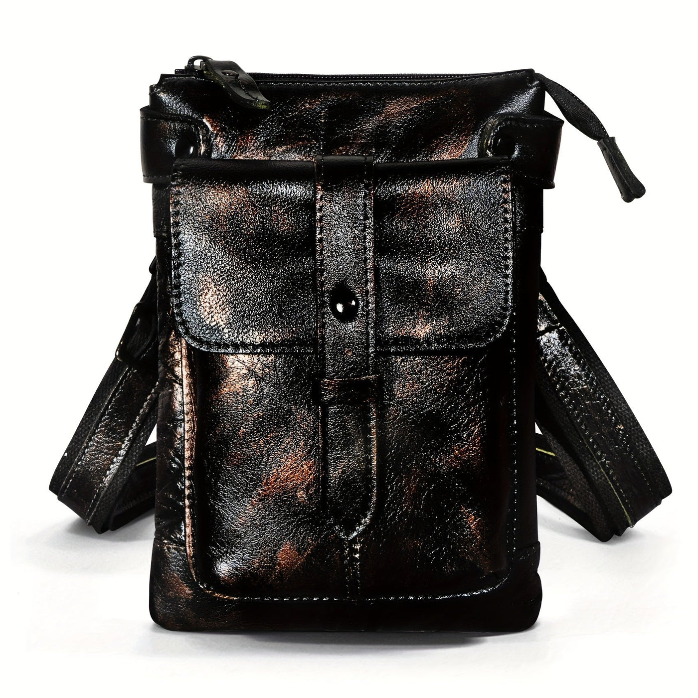 Sawyer | Stylische Vintage-Leder-Gürteltasche für Männer