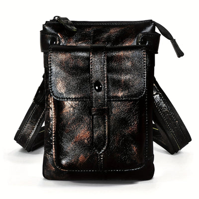 Sawyer | Stylische Vintage-Leder-Gürteltasche für Männer