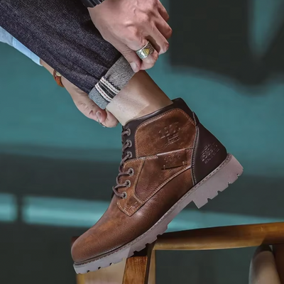 Wilhelm™ | Vintage Lederstiefel – Zeitloser Stil & robuste Eleganz