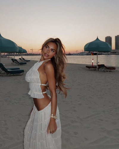 Beatrice | Bohemian Rüschen-Set