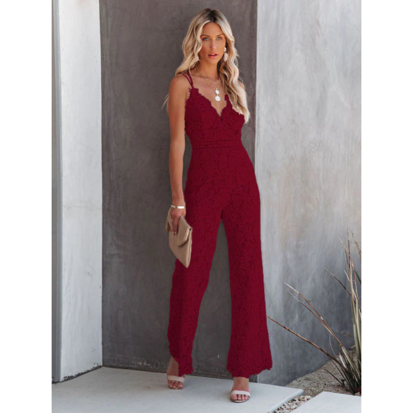 Eleganter Damen Jumpsuit | Raffinierte Details