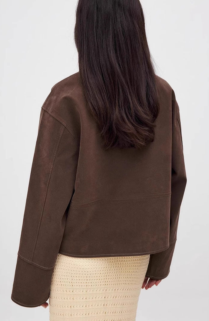 Rhea | Gerade Geschnittene Jacke mit Reißverschluss