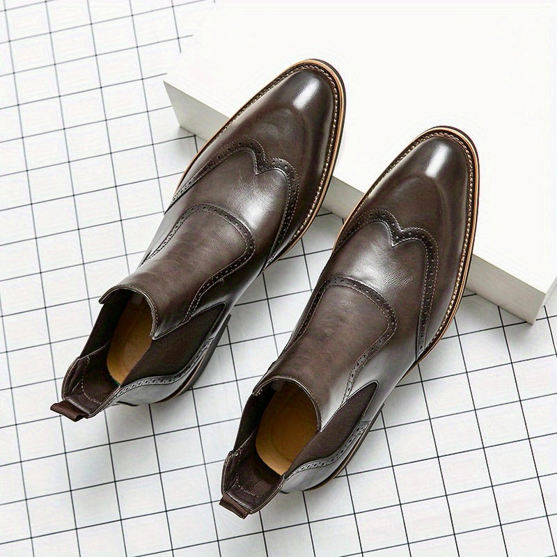 Onyx | Stylische Chelsea-Lederstiefel für jeden Anlass