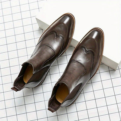 Onyx | Stylische Chelsea-Lederstiefel für jeden Anlass