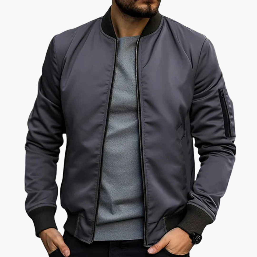 Herren Bomberjacke mit Seitentaschen