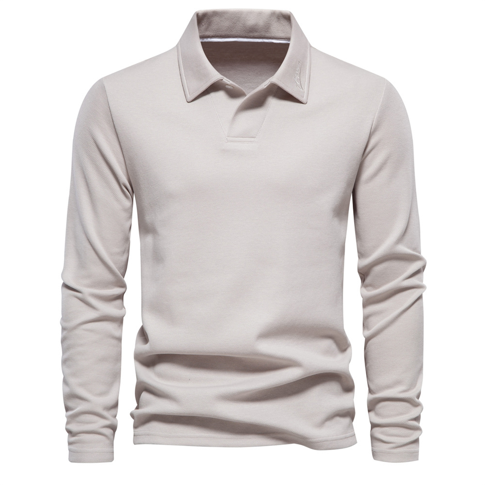 Langarm Poloshirt für Herren – Komfortabel & Zeitlos