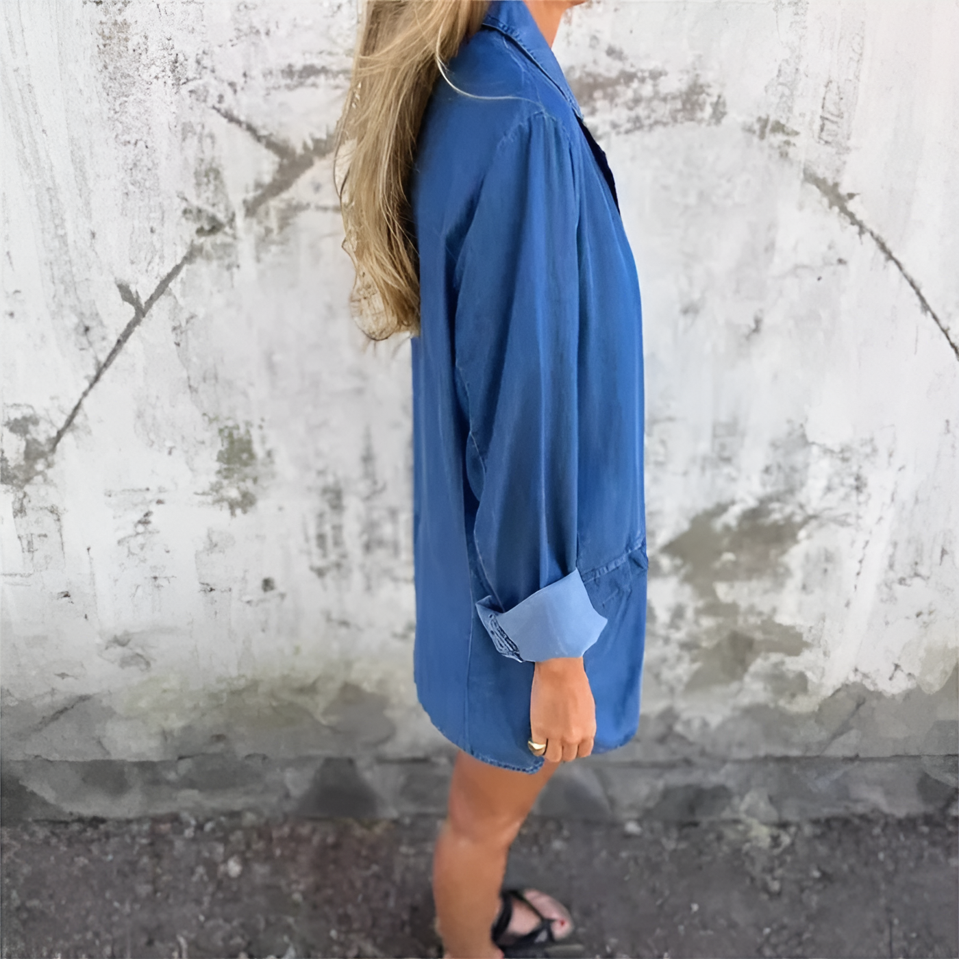 Nerina | Entspannt cooler Denim-Blazer