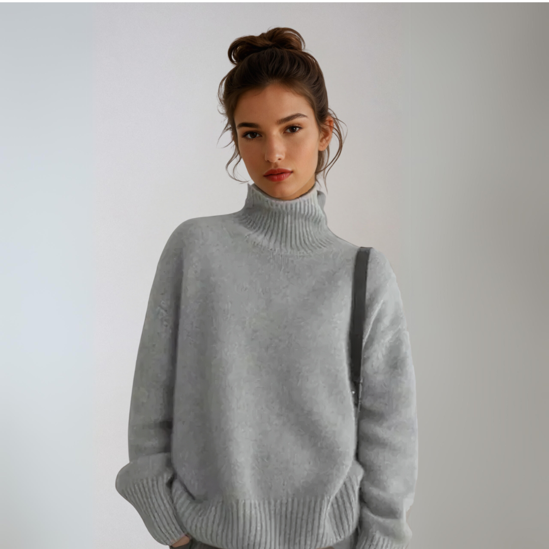 Mia | Weicher Rollkragenpullover für Damen
