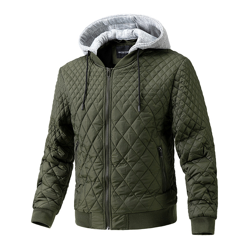 Steppjacke mit Kapuze für Herren