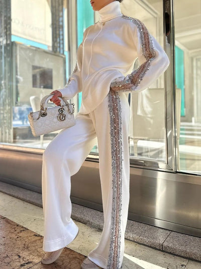 Sophie | Stilvolles Set mit hochgeschlossenem Oberteil