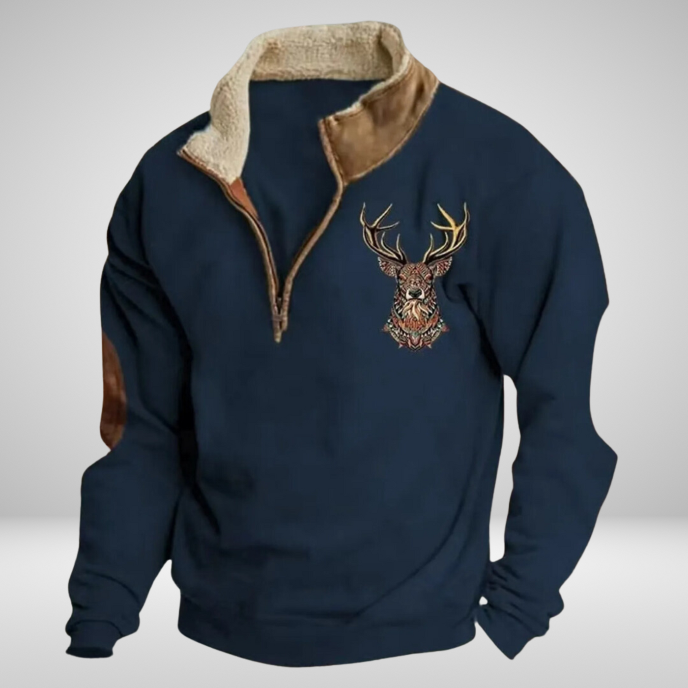 Dirk® | Eleganter Viertel-Zip Pullover