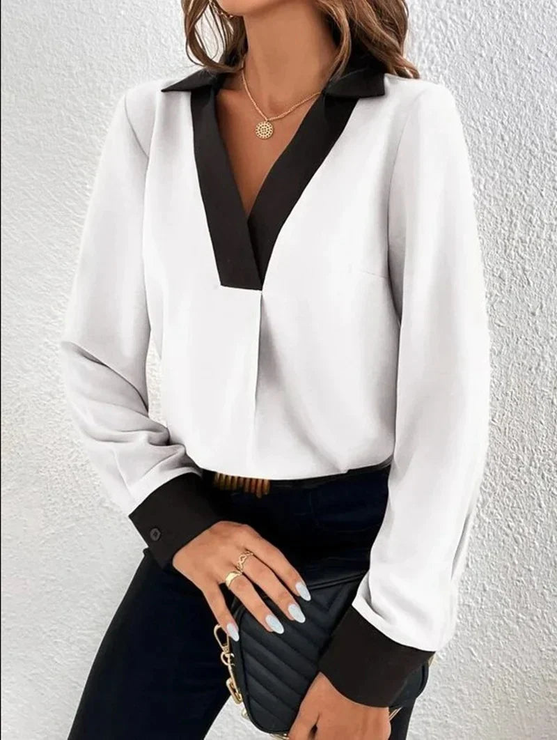 Nola - Elegante business bluse