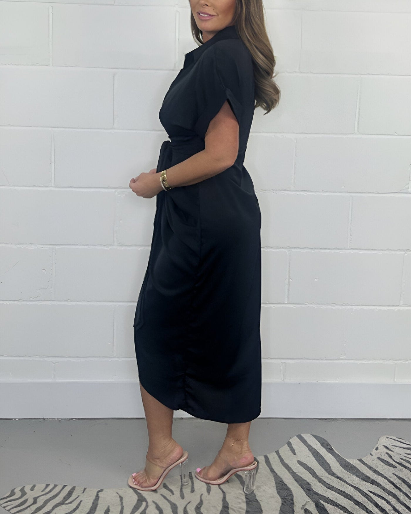 Valerie | Elegantes Plisseekleid