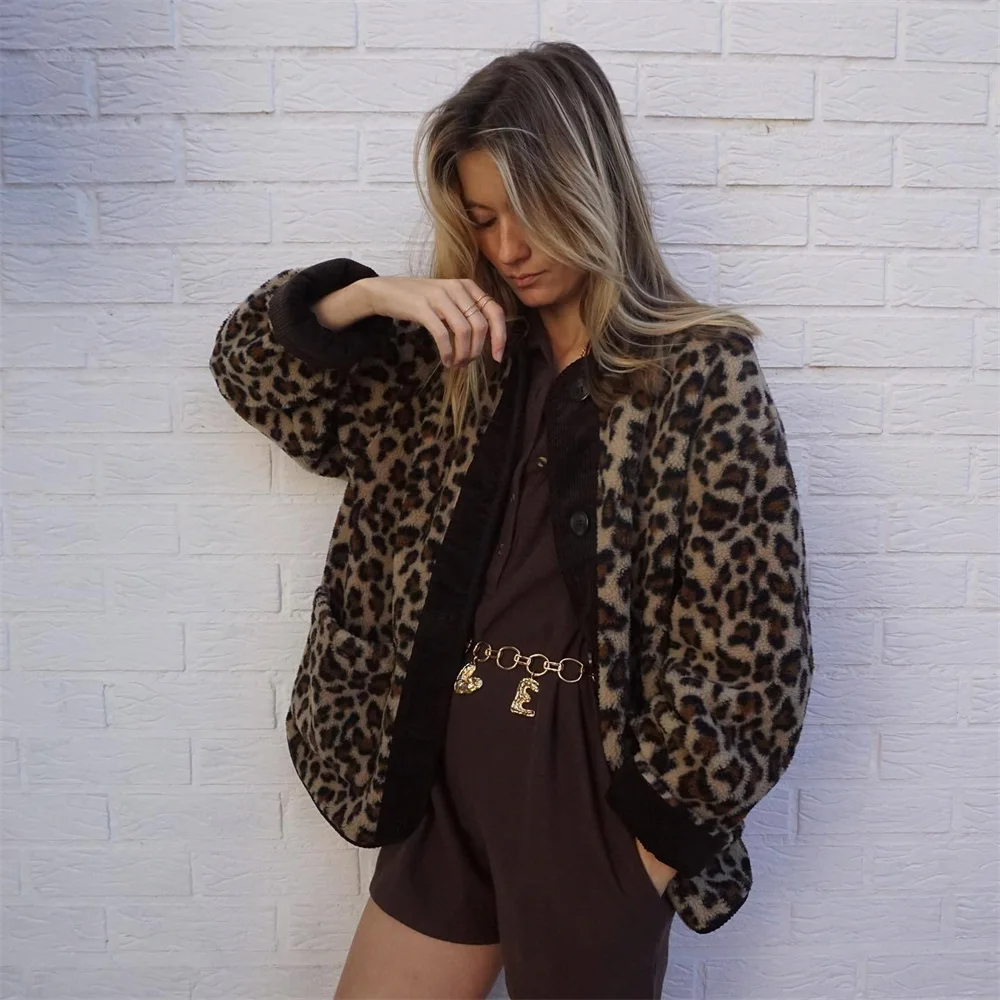 Mia | Leopard Print Jacke für Damen