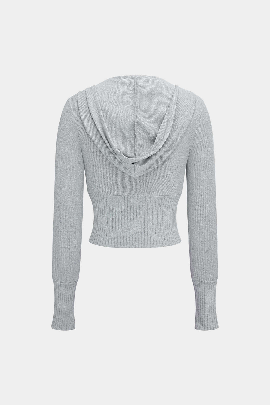 Selina | Kuscheliges Strick-Zweiteiler-Set mit Hoodie & Weitbein-Hose