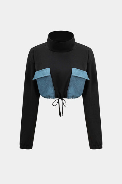 Irish | Sportliches Zweiteiler-Set mit Denim-Details