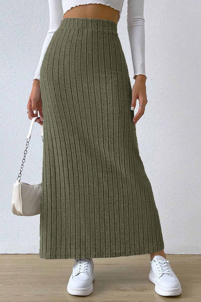 Ilven - Elegant Vielseitig Komfortabel. – Der gestrickte Rock mit Schlitz