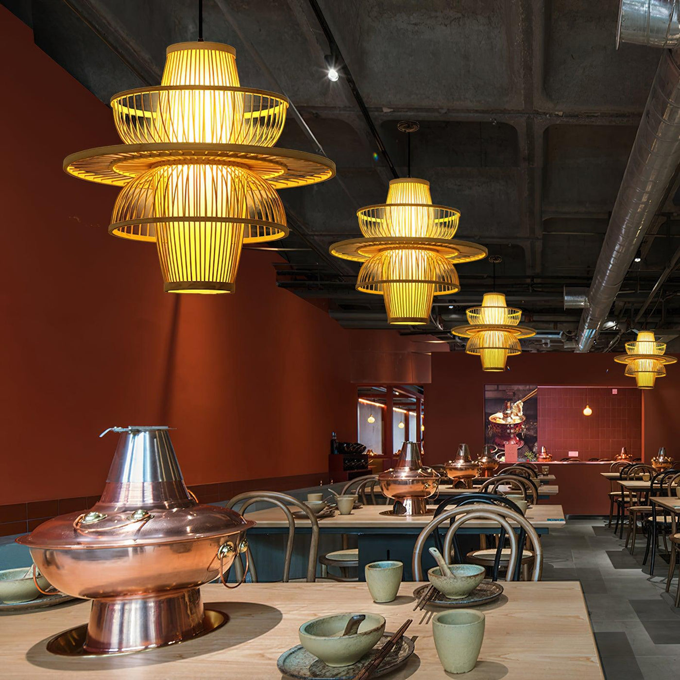 Zendoo | Bambus Pendelleuchte