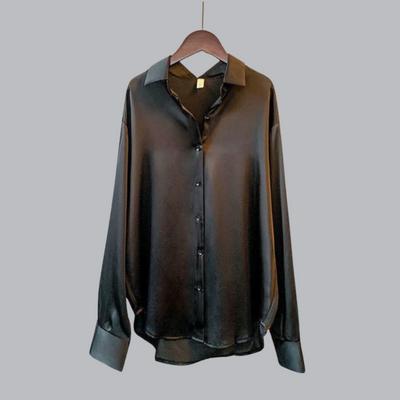 Irene™ | Hochwertige Satinbluse
