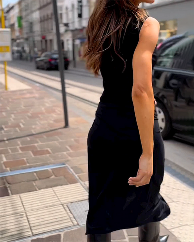 Vela™ - Ärmelloses Langkleid