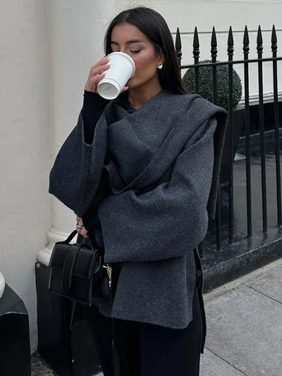 Ella | Elegante Cape-Jacke – Zeitloser Stil und Vielseitige Eleganz