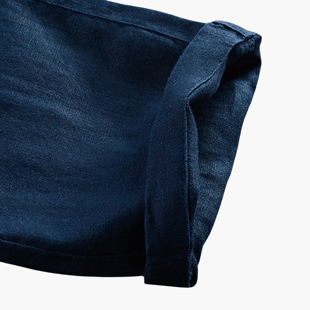 Herren Sommerhose mit elastischem Bund und Kordelzug