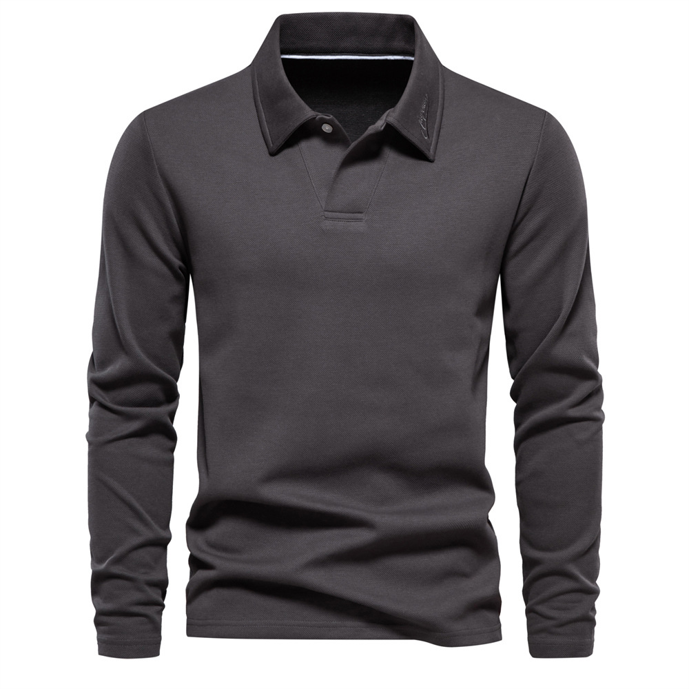 Langarm Poloshirt für Herren – Komfortabel & Zeitlos