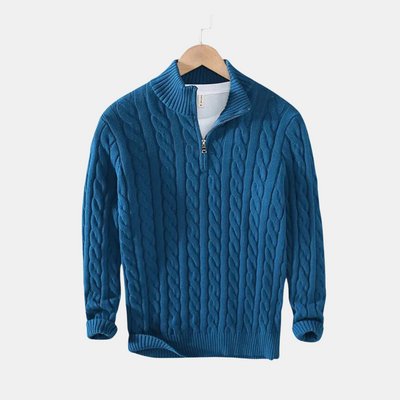 Alessandro™ | Eleganter Pullover mit Reißverschluss