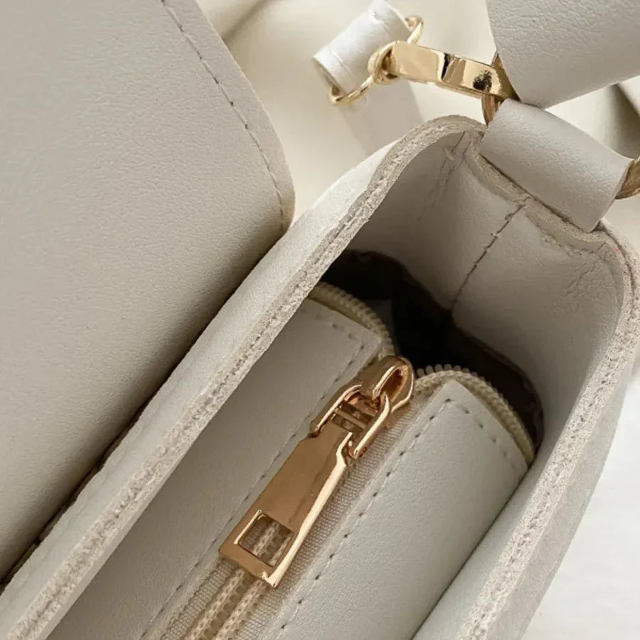 Große Strandtasche aus veganem Leder – Handgefertigt & Stilvoll