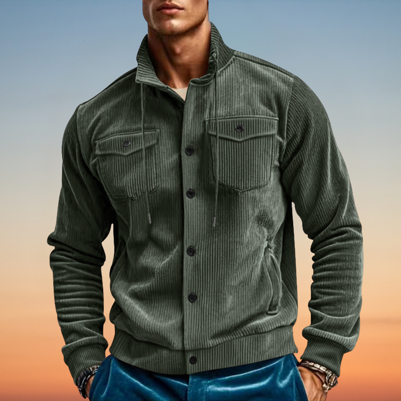 Larry - Jacke Mit Kord Revers