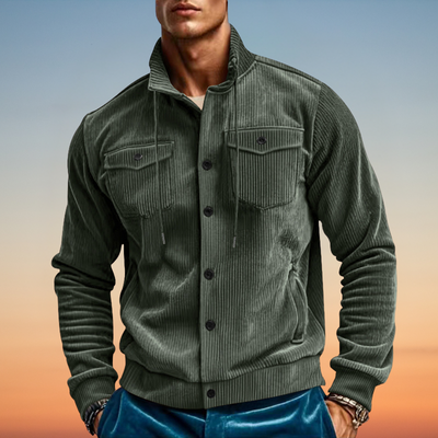 Larry - Jacke Mit Kord Revers