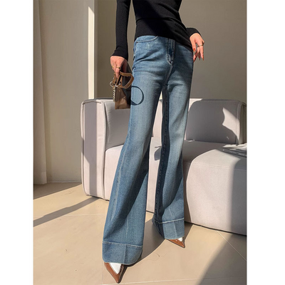 Retro-Washed Jeans im French Style für Damen – Stilvoll & Zeitlos