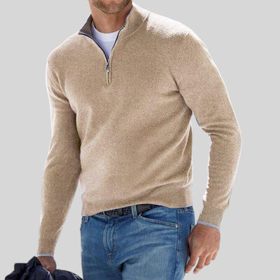 Ollie | Premium Herren Halbzip Pullover für Komfort und Stil