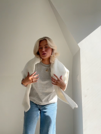 Junge Mode - Bequemer Pullover mit Rundhalsausschnitt