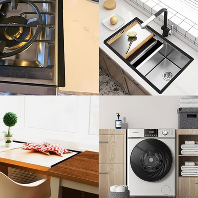 GapLock - Verstellbare Kochfeldspaltabdeckungen