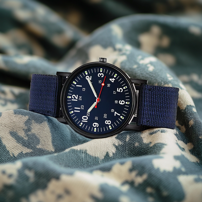 Luxuriöse Quarzarmbanduhr