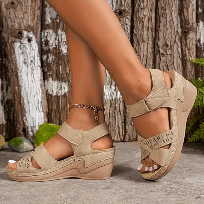 Nelly™ – Sommer-Sandalen mit Keilabsatz für Damen