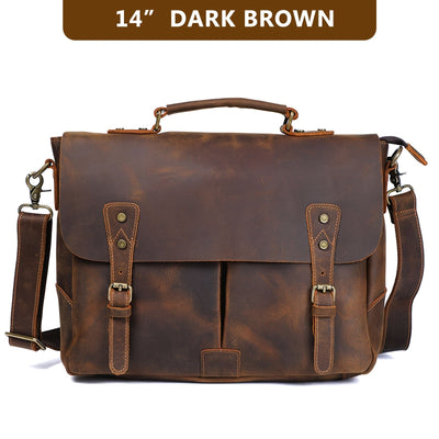 Graham | Premium-Leder Herren Aktentasche