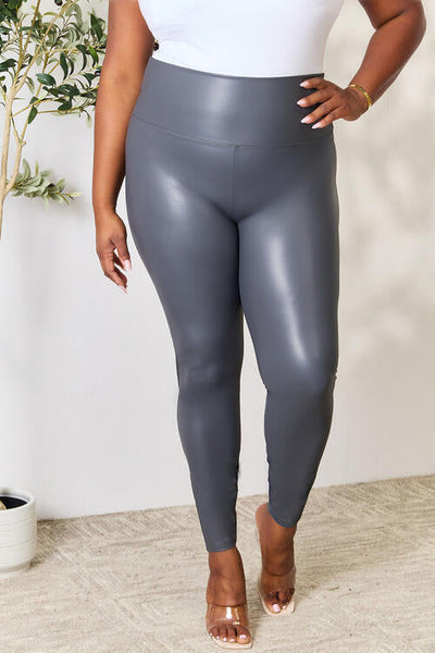 Lina| High-Waist-Leggings in Übergröße